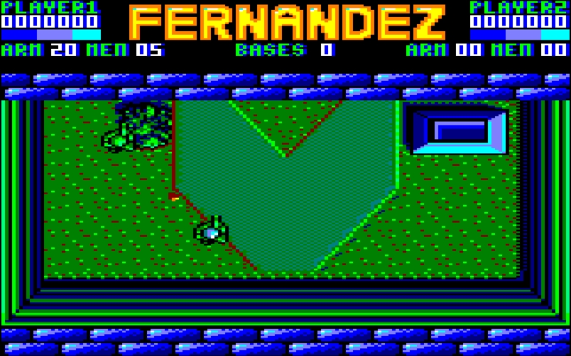 Fernandez Must Die - Amstrad CPC game screenshot (1988) by Image Works